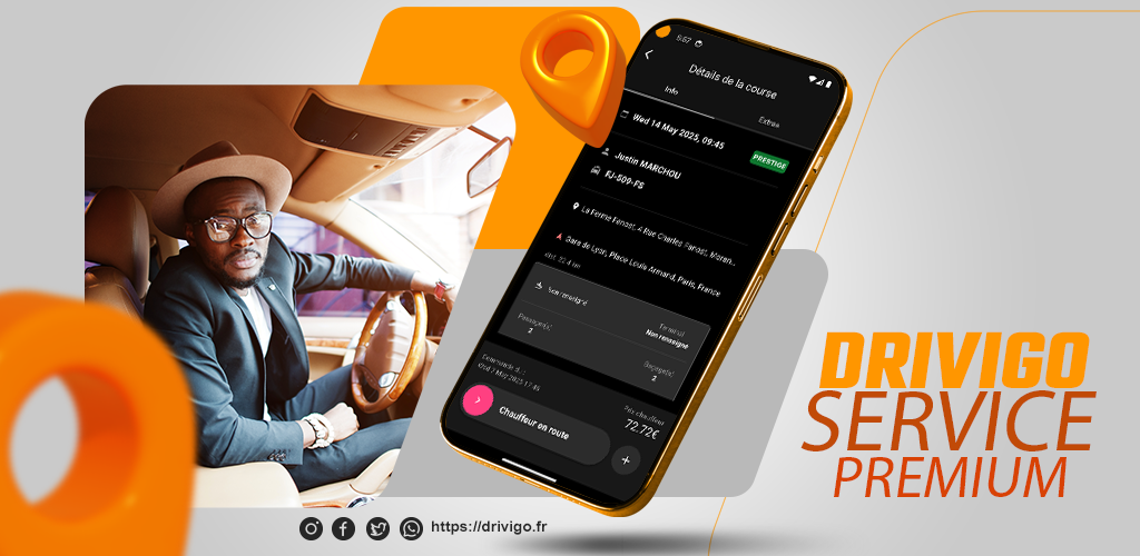 Application mobile vtc - cesoentreprise