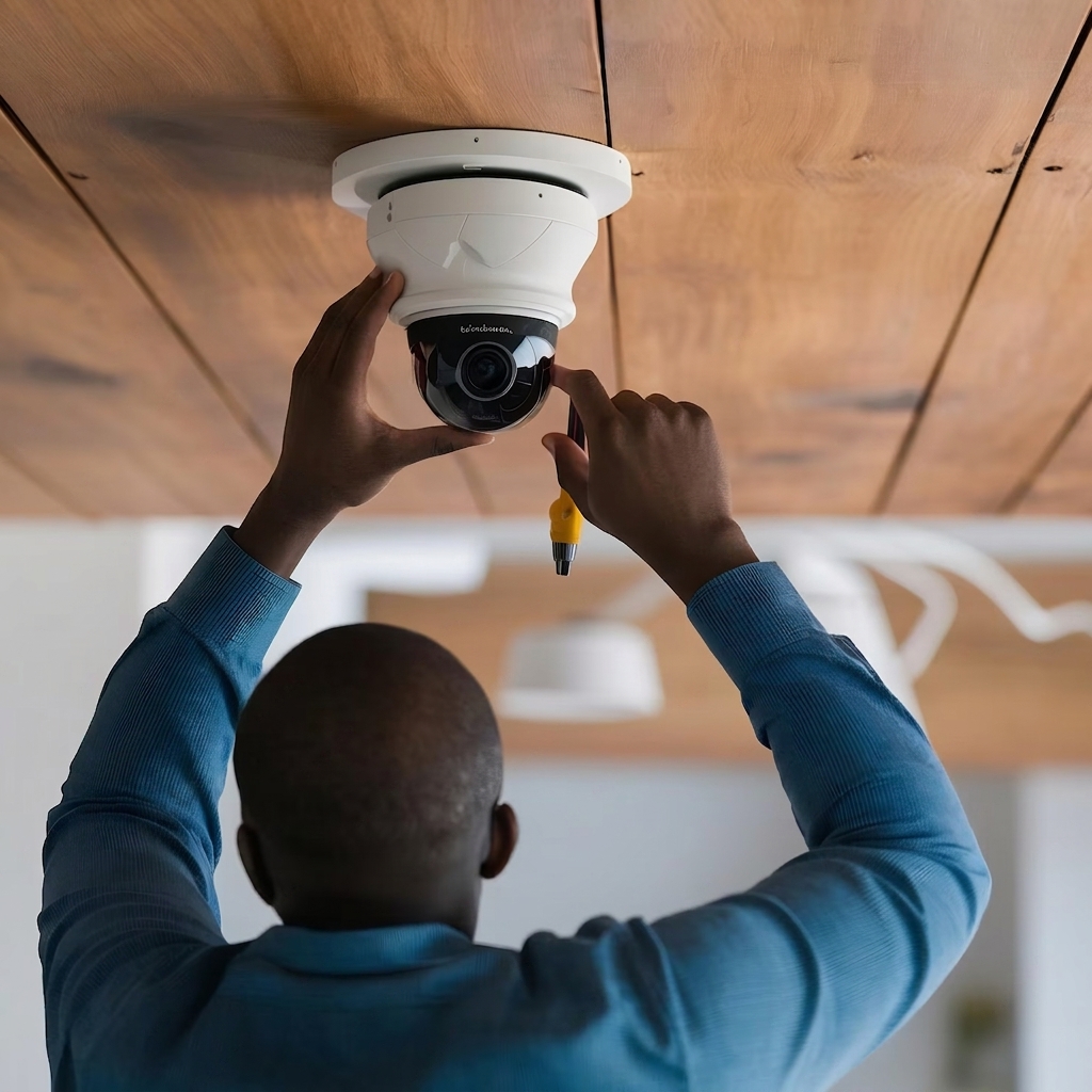 Installation vidéosurveillance entreprise Brazzaville Congo — Ceso Entreprise